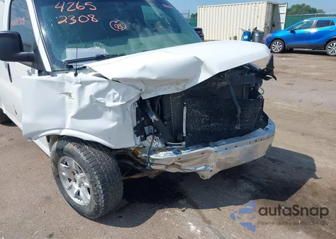 2013 GMC Savana 1500 Work Van from USA, damaged, VIN 1GTS8AF48D1117861